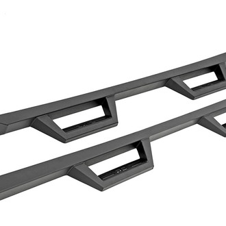 Rough Country® - Contoured Black Trapezoid Drop Steps