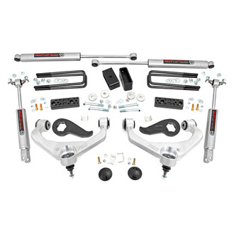 Rough Country® - 3" x 2.5" Bolt-On Front and Rear Suspension Lift Kit
