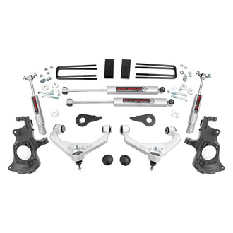 Rough Country® - 3.5" Knuckle Front and Rear Suspension Lift Kit