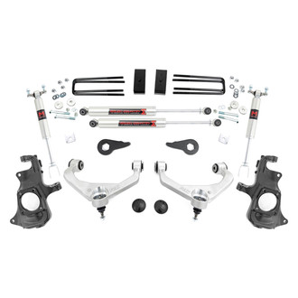 Rough Country® - 3.5" Knuckle Front and Rear Suspension Lift Kit