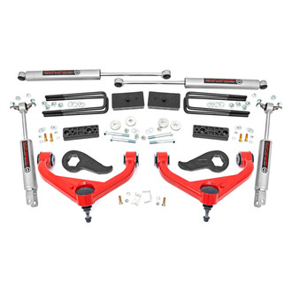 Rough Country® - 3" Front and Rear Suspension Lift Kit