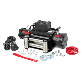 Rough Country® - 9,500 lbs Pro Series Electric Winch with Steel Cable