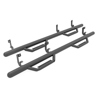 Rough Country® - 3" Black Round Step Bars