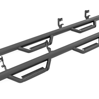 Rough Country® - 3" Black Round Step Bars