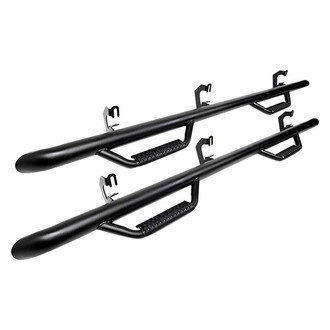 Rough Country® - 3" Black Round Step Bars