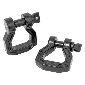 Rough Country® - Forged Black D-Ring Shackles