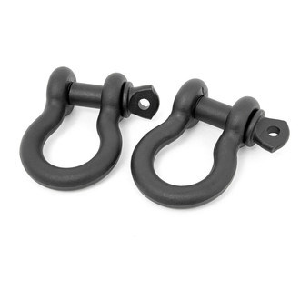 Rough Country® - Black D-Ring Shackles