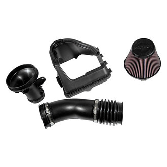 ROUSH Performance® - Plastic Black Cold Air Intake System with Red Filter