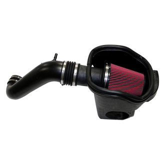 ROUSH Performance® - Plastic Black Cold Air Intake System with Red Filter