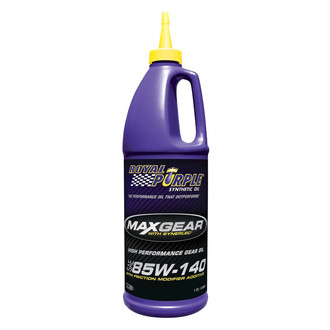 Royal Purple® - MaxGear™ SAE 85W-140 Synthetic High Performance Gear Oil with Synerlec, 1 Quart