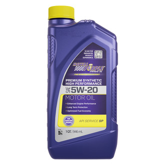 Royal Purple® - API-Licensed™ Multi-Grade SAE 5W-20 Synthetic Motor Oil, 1 Quart