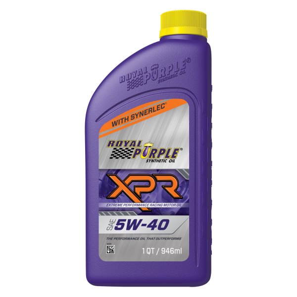 Royal Purple® - XPR™ SAE 5W-40 Synthetic Motor Oil, 1 Quart x 6 Bottles