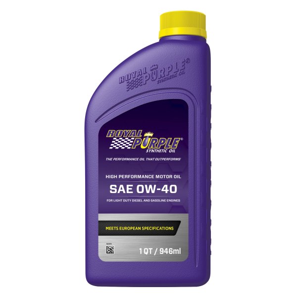 Royal Purple® - API-Licensed™ Multi-Grade SAE 0W-40 Synthetic Motor Oil, 1 Quart x 6 Bottles