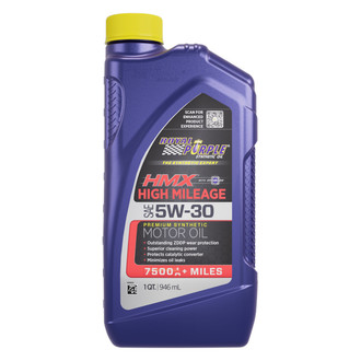 Royal Purple® - HMX™ SAE 5W-30 Synthetic Motor Oil, 1 Quart x 6 Bottles