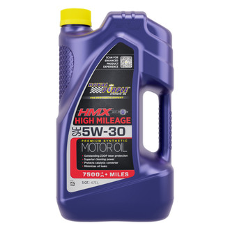 Royal Purple® - HMX™ SAE 5W-30 Synthetic Motor Oil, 5 Quarts x 3 Jugs