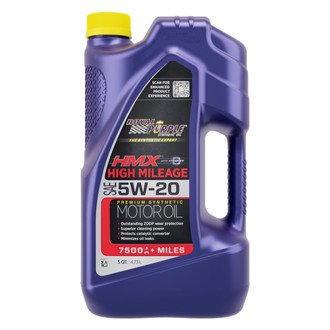 Royal Purple® - HMX™ SAE 5W-20 Synthetic Motor Oil, 5 Quarts x 3 Jugs