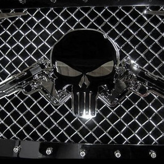 Royalty Core® - Gloss Black Colt 1911's and Punisher Emblem