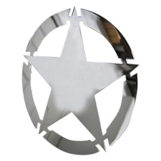 Royalty Core® - "War Star" Logo Chrome Emblem