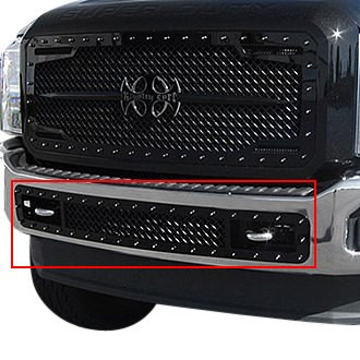 Royalty Core® - 1-Pc Custom Painted Mesh Bumper Grille