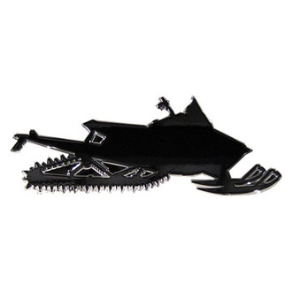 Royalty Core® - Snowmobile Sled Gloss Black Emblem
