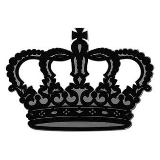 Royalty Core® - Imperial Crown Gloss Black Emblem