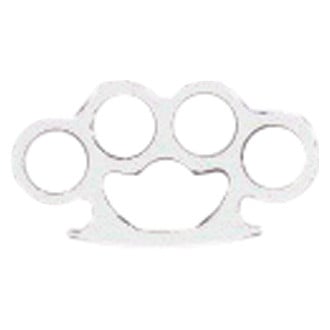 Royalty Core® - "Brass Knuckles" Style Chrome Polished Emblem