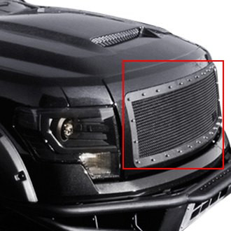 Royalty Core® - 1-Pc RCR Race Line Design Custom Painted Mesh Main Grille