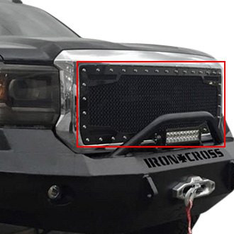 Royalty Core® - 1-Pc RC2 Twin Mesh Design Custom Painted Mesh Main Grille