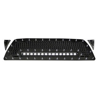 Royalty Core® - 3-Pc RC1X Incredible LED Design Custom Painted Mesh Main Grille