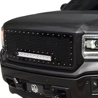 Royalty Core® - 1-Pc RC1X Incredible LED Design Custom Painted Mesh Main Grille
