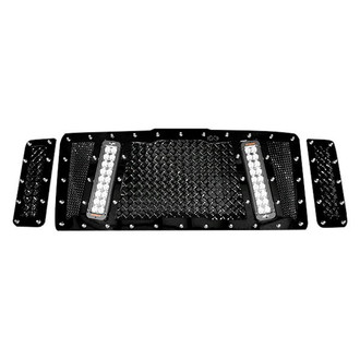 Royalty Core® - 1-Pc RCX Explosive Dual LED Design Custom Painted Mesh Main Grille