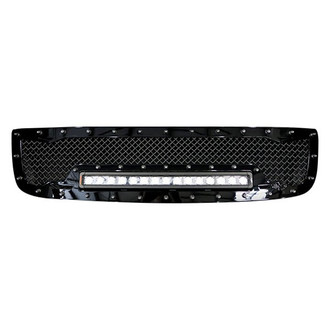 Royalty Core® - 1-Pc RC1X Incredible LED Design Custom Painted Mesh Main Grille