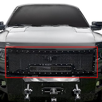 Royalty Core® - 1-Pc RC1X Incredible LED Design Custom Painted Mesh Main Grille