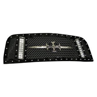 Royalty Core® - 1-Pc RCX Explosive Dual LED Design Custom Painted Mesh Main Grille