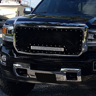 Royalty Core® - 1-Pc RC1X Incredible LED Design Custom Painted Mesh Main Grille