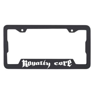 Royalty Core® - Satin Black License Plate Frame