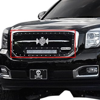 Royalty Core® - 1-Pc RC1X Incredible LED Design Custom Painted Mesh Main Grille