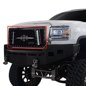 Royalty Core® - 1-Pc RCX Explosive Dual LED Design Custom Painted Mesh Main Grille