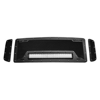 Royalty Core® - 1-Pc RCRX LED Race Line Design Custom Painted Mesh Main Grille