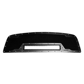 Royalty Core® - 1-Pc RCRX LED Race Line Design Custom Painted Mesh Main Grille