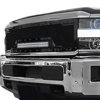 Royalty Core® - 1-Pc RCRX LED Race Line Design Custom Painted Mesh Main Grille