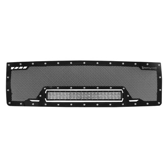 Royalty Core® - 1-Pc RCRX LED Race Line Design Custom Painted Mesh Main Grille