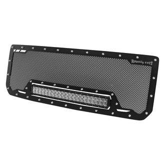 Royalty Core® - 1-Pc RCRX LED Race Line Design Custom Painted Mesh Main Grille