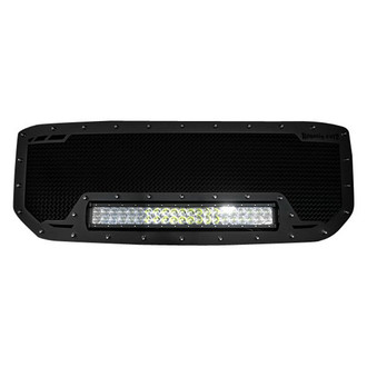 Royalty Core® - 1-Pc RCRX LED Race Line Design Custom Painted Mesh Main Grille