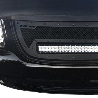 Royalty Core® - 1-Pc RCRX LED Race Line Design Custom Painted Mesh Main Grille