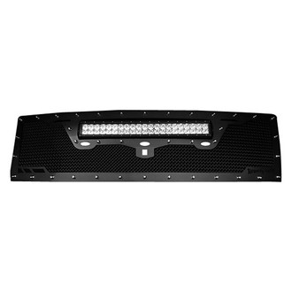 Royalty Core® - 1-Pc RCRX LED Race Line Design Custom Painted Mesh Main Grille