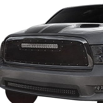 Royalty Core® - 1-Pc RCRX LED Race Line Design Custom Painted Mesh Main Grille