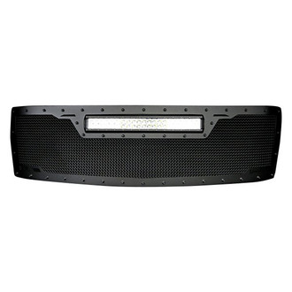 Royalty Core® - 1-Pc RCRX LED Race Line Design Custom Painted Mesh Main Grille