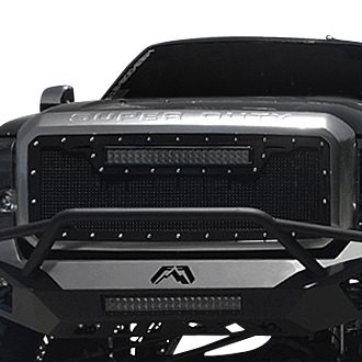 Royalty Core® - 1-Pc RCRX LED Race Line Design Custom Painted Mesh Main Grille