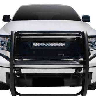 Royalty Core® - 1-Pc RCRX LED Race Line Design Custom Painted Mesh Main Grille